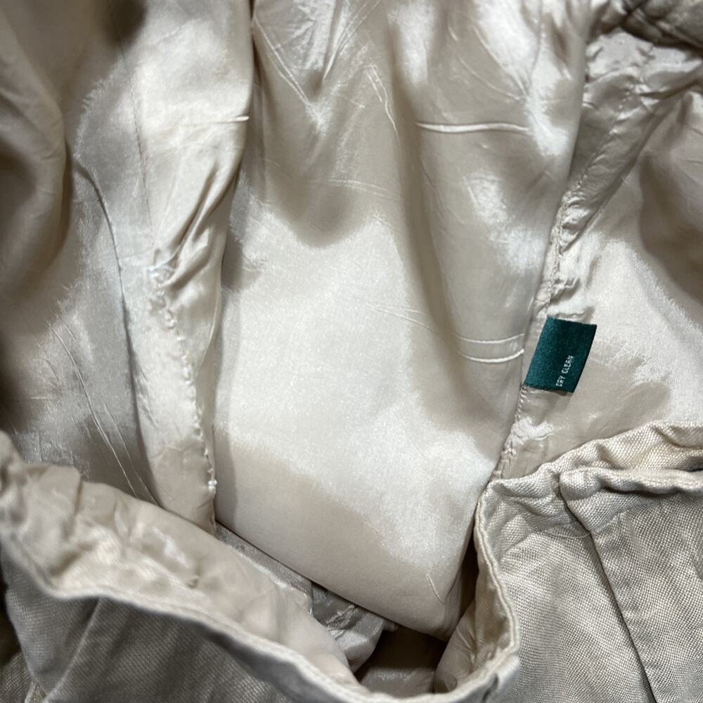 Lauren Ralph Lauren 100% Linen Dress Pants Beige Womens Size 18WP (READ) - Picture 10 of 13